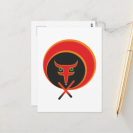 Fox of life - Red. Postkarte