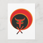 Fox of life - Red. Postkarte (Vorderseite)