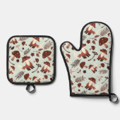 Fox Ofenhandschuh & Topflappen-Set (Vorderseite)