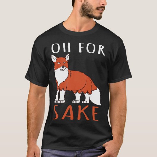 Fox Oh To Sake T-Shirt (Vorderseite)