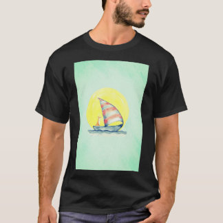 "Fox on a Boat T - Shirt - Niedliche Wasserwaldbrü