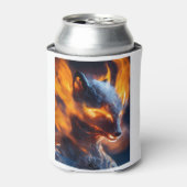Fox on Fire Dosenkühler (Kanne Vorderseite)