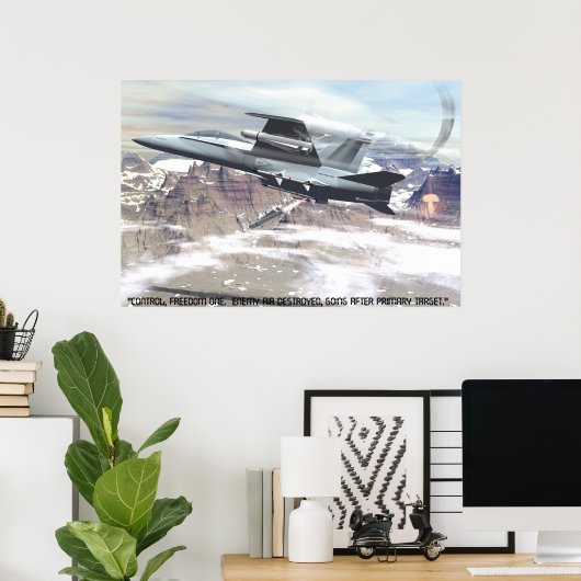 Fox One! Poster (Heimbüro)