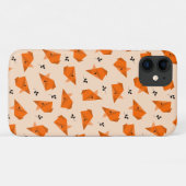 Fox Origami Case-Mate iPhone Hülle (Rückseite (Horizontal))