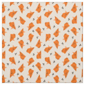 Fox Origami Stoff (Muster)