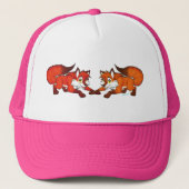 Fox-Paarkappe Truckerkappe (Vorderseite)