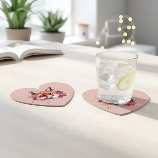 Fox Paper Coaster Untersetzer