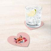 Fox Paper Coaster Untersetzer (Vor Ort)