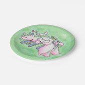 Fox Paper Plate Pappteller (Schrägansicht)