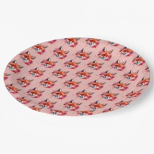 Fox Pappteller (Schrägansicht)