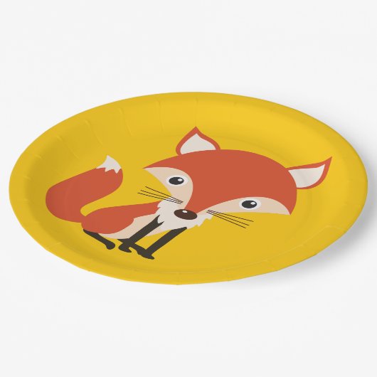 Fox Pappteller (Schrägansicht)