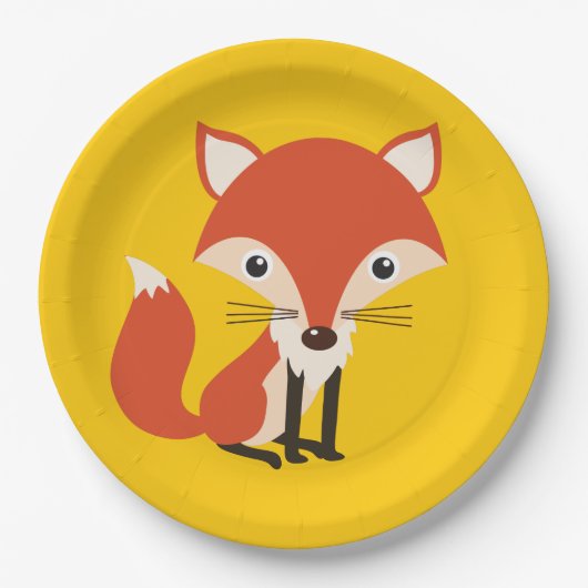 Fox Pappteller (Vorderseite)