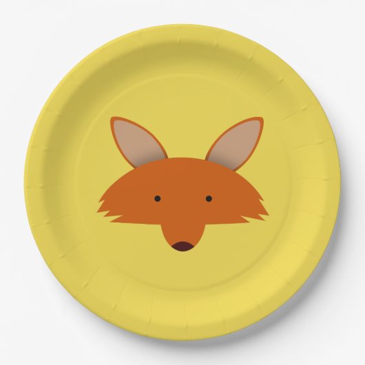 Fox Pappteller (Vorderseite)