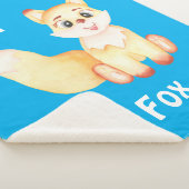 Fox personalisieren ABC: Buchstabe F - Ihren Namen Sherpadecke (3/4)