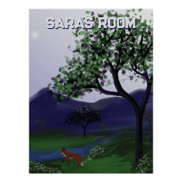 Fox Personalisiert Poster