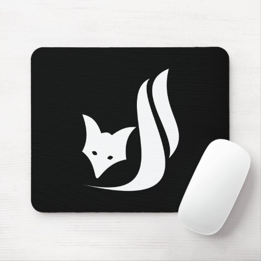 Fox-Piktogramm Mousepad (Mit Mouse)
