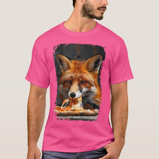 Fox Pizza T-Shirt (Vorderseite)