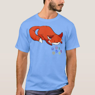 Fox Player mit Polyhedral Diät T-Shirt