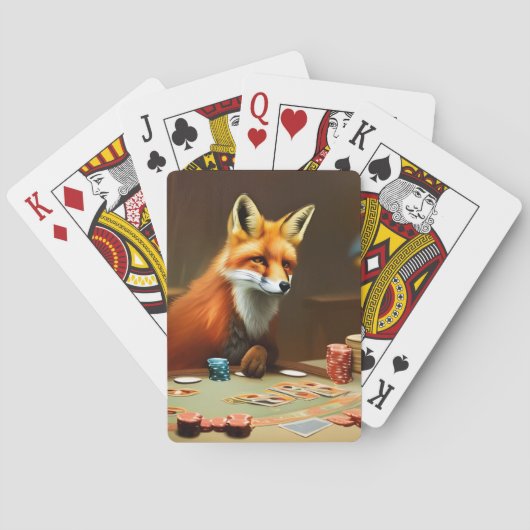 Fox Playing Cards Deck Spielkarten (Rückseite)