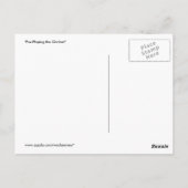 Fox Playing Euphonium Postkarte (Rückseite)