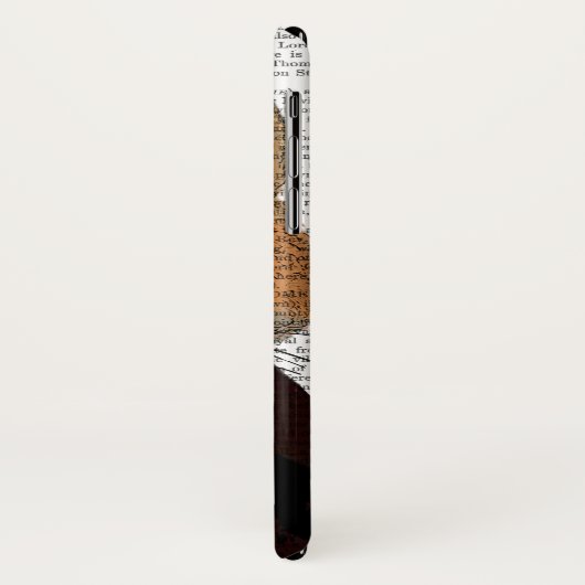 Fox Portrait 2 Case-Mate iPhone Hülle (Hinten/Links)