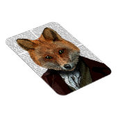 Fox Portrait 2 Magnet (Rechte Seite)