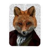 Fox Portrait 2 Magnet (Vertikal)
