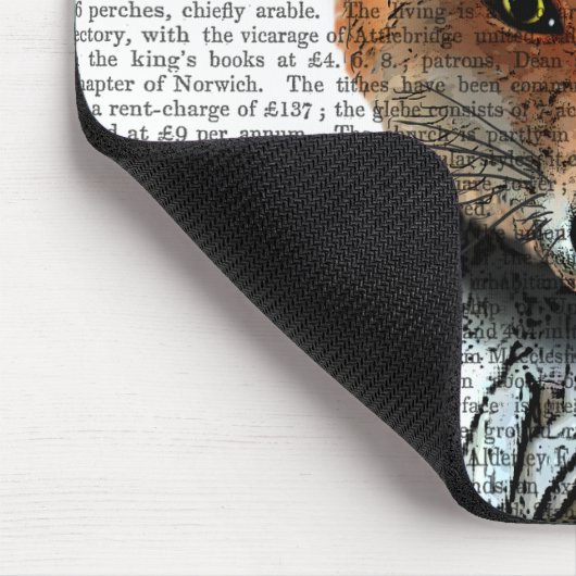 Fox Portrait 2 Mousepad (Ecke)