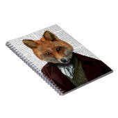 Fox Portrait 2 Notizblock (Rechte Seite)