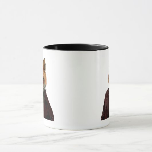 Fox Portrait 2 Tasse (Zentrum)