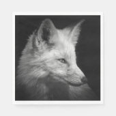 Fox Portrait Napkins Serviette (Vorderseite)