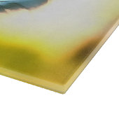 Fox Portrait Realistische Wildnis Kunst, Dichtung  Schneidebrett (Ecke)