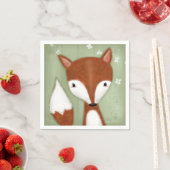 Fox Portrait Serviette (Beispiel)
