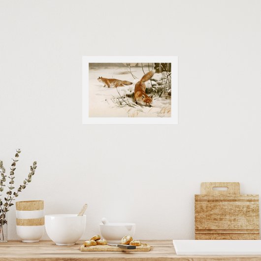 Fox Poster (Küche)