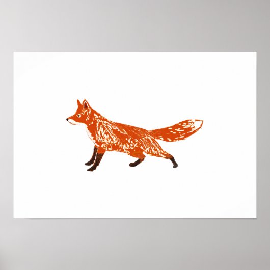 Fox-Poster Poster (Vorne)