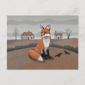 Fox Postkarte (Vorderseite)