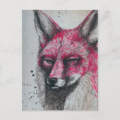 Fox Postkarte (Vorderseite)