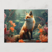 Fox Postkarte (Vorderseite)