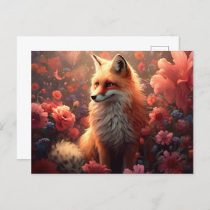 Fox Postkarte