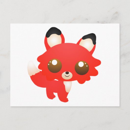 Fox Postkarte (Vorderseite)