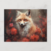 Fox Postkarte (Vorderseite)