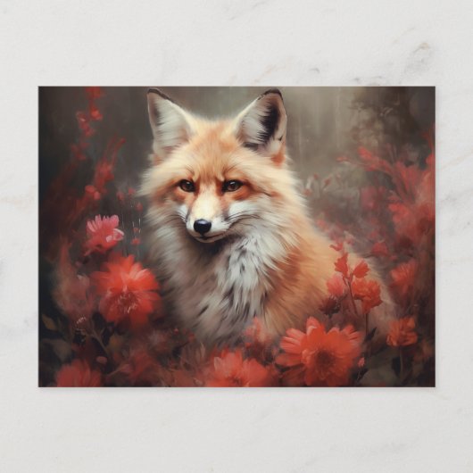 Fox Postkarte (Vorderseite)