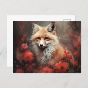 Fox Postkarte
