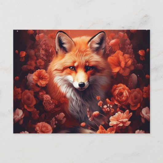 Fox Postkarte (Vorderseite)