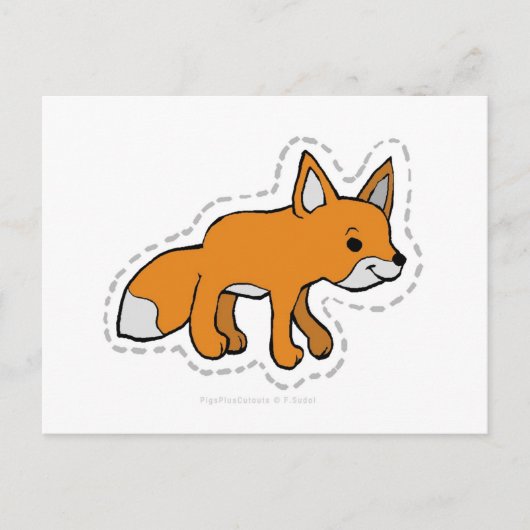 FOX POSTKARTE (Vorderseite)