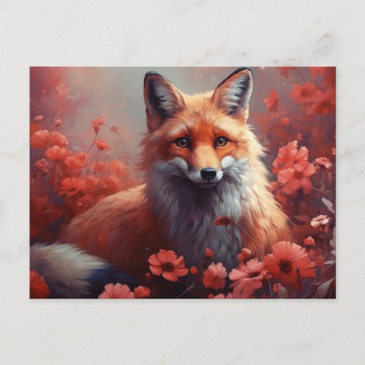 Fox Postkarte (Vorderseite)