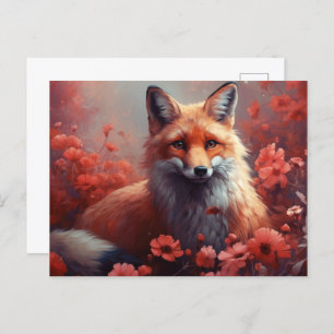 Fox Postkarte