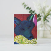 Fox-Postkarte Postkarte (Stehend Vorderseite)