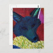Fox-Postkarte Postkarte (Vorne/Hinten)