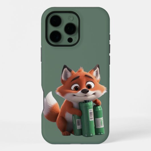 Fox-Power iPhone Hülle (Rückseite)